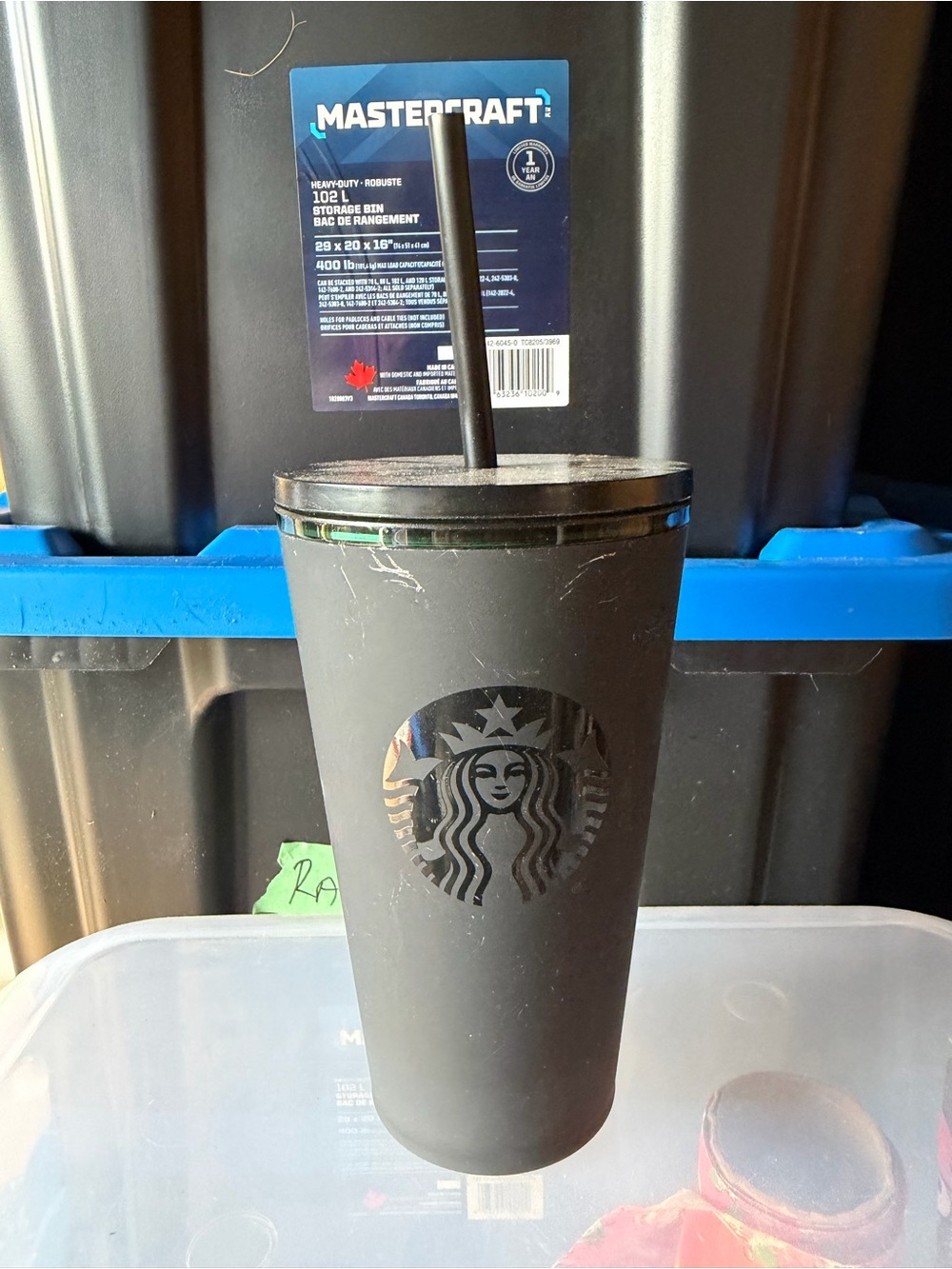 Matte black grande Starbucks tumblr *READ DESCRIPTION*